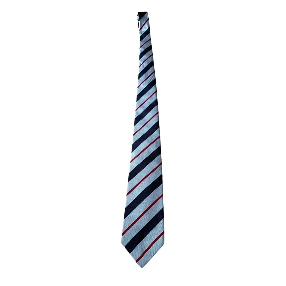 Lands’ End The Royal Flying Corp 100% Silk Striped Men's Tie